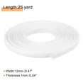 thumbnail image 2 of Uxcell Boning for Sewing, 1Pack 25 Yards 12mm Polyester Low-Density Corset Boning for Wedding Dress, Bridal Gown(White), 2 of 5