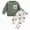 H135-Green, variant on TOWED22 Baby Toddler Boy Fall Winter Outfit Cartoon Embroidery Tops and Plaid Pants Set 2pcs Toddler Boy Spring Fall Winter Clothes Outfits Clothing(Green,12-18 M)