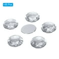 thumbnail image 3 of Uxcell 30mm Flat Back Round Acrylic Rhinestones, 50 Pack Plastic Circle Gems para la fabricación de joyas y disfraces, Blanco, 3 of 6