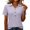 Purple, variant on Women's Cactus Graphic Tee Crew Neck Short Sleeve Regular Fit Casual Lightweight Summer Top