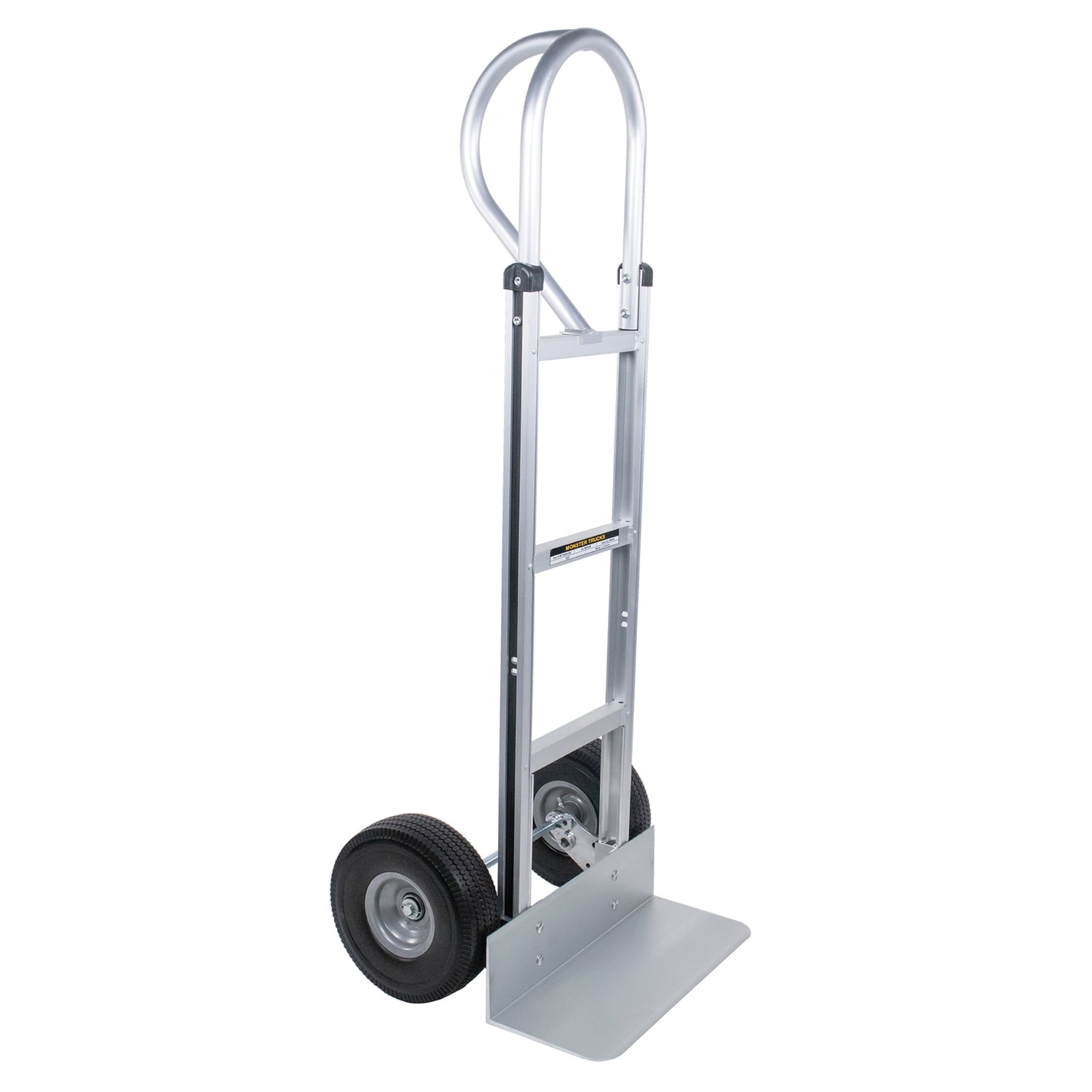 Monster Trucks SUPER MAXX II Aluminum Hand Truck with Foam Rubber Tires & Loop Handle, MT20008S