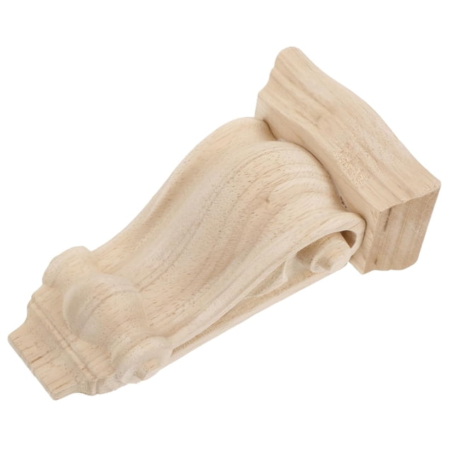 Ménsulas de madera decorativas para esquinas de pared, decoración del hogar