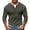 Gray, variant on Men's Fake Two-Piece Double-Layer Shirts Modern Fit Long Sleeve V-neck Pullover Shirts Lightweight Solid Color Shirts Gray L