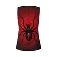 thumbnail image 5 of Picia Spider on the Web Pattern Women's Workout Tank Top,Breathable Activewear,Slim Fit Athletic Top,Versatile Workout Moisture-wicking top-Medium, 5 of 9
