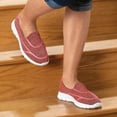 thumbnail image 2 of Silver Steps Feather Lite Walking Shoe, Slip-On Women’s Sneaker, Coral, Size 10, 2 of 5