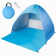 thumbnail image 1 of Tienda De Campaña Impermeable Portátil Para 2-3 Personas Azul, 1 of 5