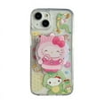 thumbnail image 1 of Cute Sanrio Hello Kitty Magnetic Bracket Magsafe Wireless Charge Phone Case For iPhone 15 14 13 12 11 Pro Max Clear Hard Cover RJ, 1 of 6