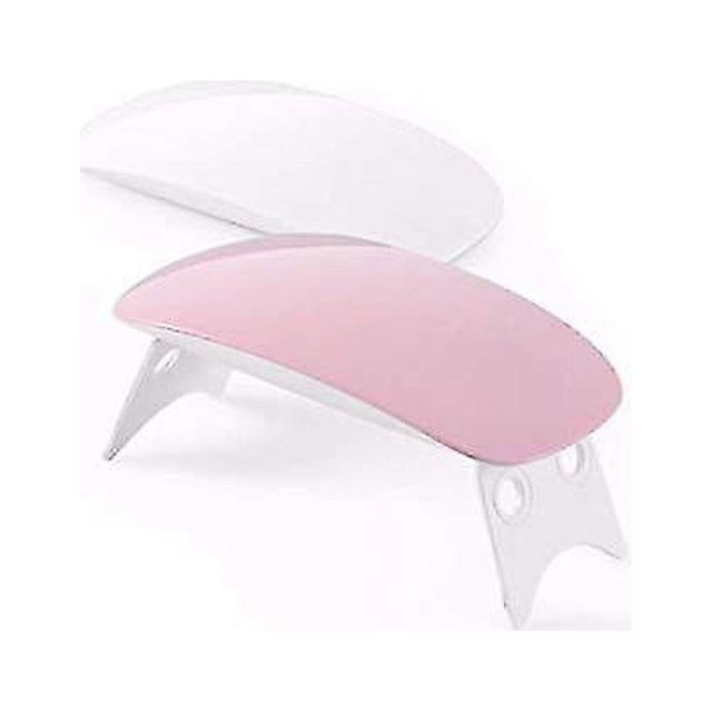 Lámpara de curado de secador de uñas Led Uv de 6w, lámpara portátil de secado rápido para manicura/pedicura, 2 ajustes de sincronización, lámpara Uv de 45s/60s