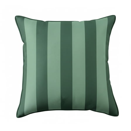Mainstays 16 in x 16 in Green Cabana Outdoor Pillow,  Green