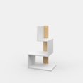thumbnail image 5 of Ada Home Decor Furniture White 3 Tier Nowell Nightstand, 5 of 6