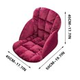 thumbnail image 3 of Dvruxg Desk Chair Cushion Non-Slip Rocking Chair Cushion Office Chair Cushion Dorm Seat Cushion with High Back Support Soft Chair Cushion for Office Car Home Dining Room Kitchen, 3 of 4
