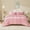 Pink, variant on Bestier Pink Full Size Comforter Set | 3-Piece Soft & Fluffy Sorona Plant-Based Fiber All Season Bedding with Pillowcases, Skin-Friendly, Wrinkle Resistance, Moisture Wicking