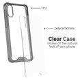 thumbnail image 3 of CoverON For Samsung Galaxy A02 Phone Case, Clear Slim fit Lightweight Hard Cover TPU, Black Bumper, 3 of 8