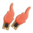 thumbnail image 3 of DOLITY Candelabra Lamps Creative Portable Gifts Decorative Small Flame Design Light Bul Pink, 3 of 9