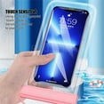 thumbnail image 6 of Transparent Under 7.0 inches Touch Screen Mobile Phone Cover Swimming Case Phone Pouch Waterproof Phone Case BLACK, 6 of 8