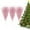 Pink, variant on 12 Pack Artificial Glitter Berry Stem Ornaments, 17in Christmas Decorations Picks Glittery Bead Sticks Branches for Christmas Tree Decor DIY Wreath Crafts Home Decor, Pink