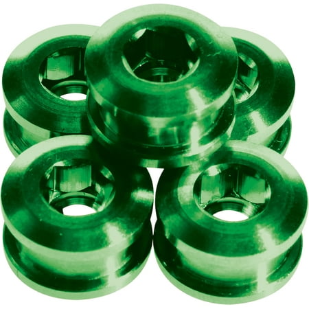 Insight Lights Accessories - Insight BMX Alloy Chain Ring Bolts 8.5mm (5 Pack) Green