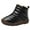 Black, variant on FUZHIQ Winter Snow Boots for Kids Girls Winter Snow Boots Comfortable Soft Sole Velvet Insulated Outdoor Footwear for Cold Weather Warm Shoes for 12.5-13 Years