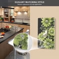 thumbnail image 5 of Yayeee Blank Wall Plate Cover 1-Gang 4.5"x2.7" Home Unused Decorative Outlet, Green Flowers, 5 of 7