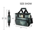 thumbnail image 3 of FORMRS Insulated Cooler Bag 24 Cans Capacity Soft Leakproof Lunch Box with Side Pockets, Forest House, 3 of 7