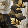 thumbnail image 2 of Designart "Elegance In A Timeless Beige Rose Bouquet IV" Floral Blackout Curtain Single Panel, 2 of 4