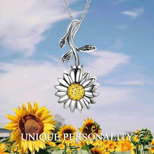 Sunflower Daisy Stud Earrings Hypoallergenic 14K Gold Plated Sun Flower Jewelry Gifts for Bestfriend Women Little Girls with Gift Card
