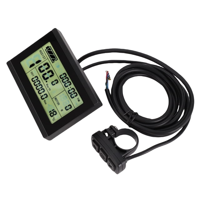 Electric Scooter Control Panel, SM Cable Lightweight Electric Scooter LCD Display Easy Using for Cycling