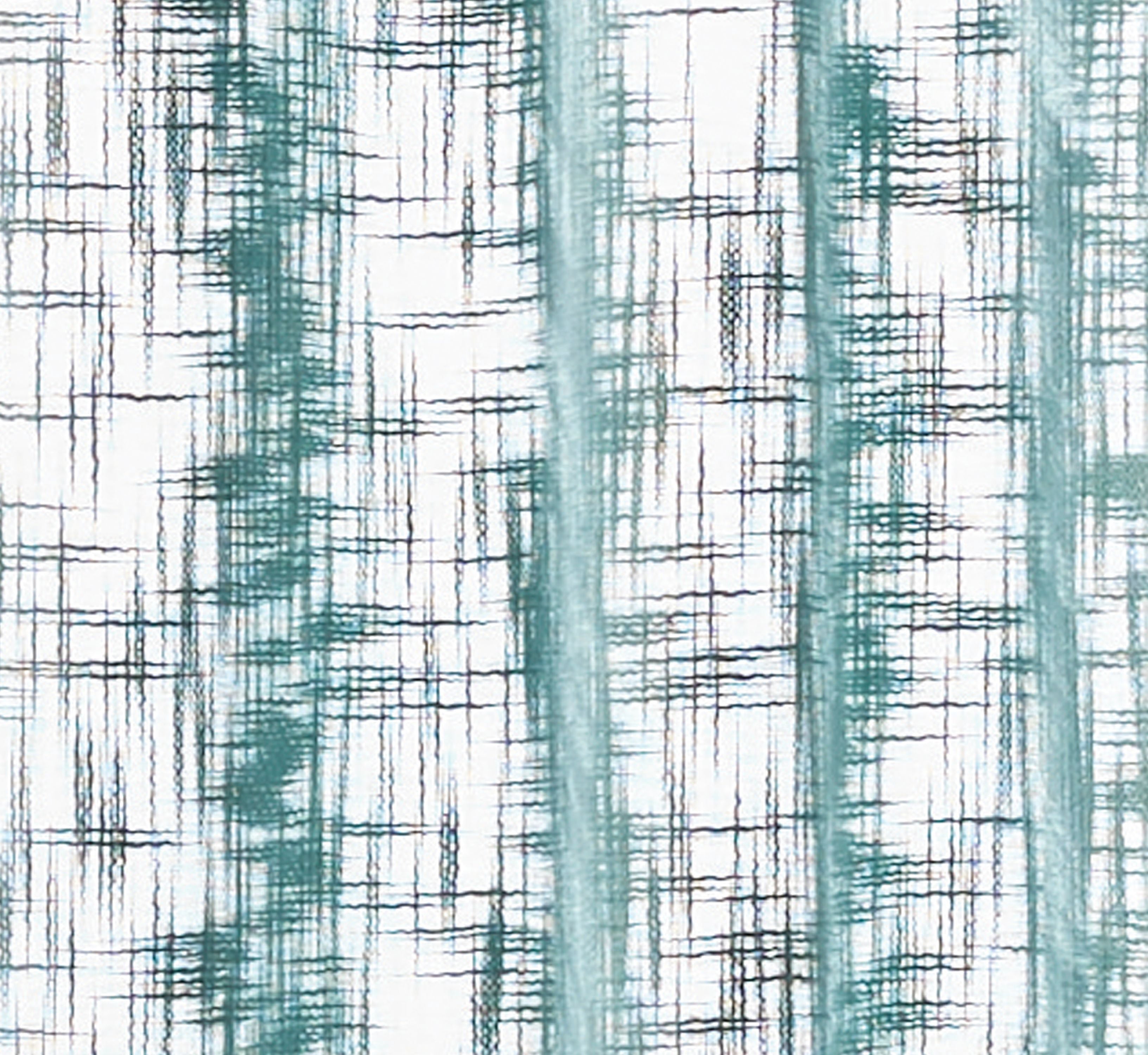 Better Homes & Gardens Slub Sheer Grommet Single Window Curtain Panel, Aqua Green, 52 x 84