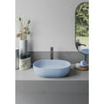 thumbnail image 3 of Ruvati 19-inch Pacific Blue epiStone Solid Surface Modern Bathroom Vessel Sink, 3 of 8