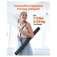 thumbnail image 4 of Wide PVC Yoga and Pilates Mat 6.6ft x 3ft – Protective Gym Flooring Set for Fitness Equipment & Workouts, 4 of 9