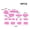 16pcs Pink, variant on 1set/16pcs Silicone Notebook Anti Dust Plug Cover Stopper Type C Laptop Dustproof USB Port HDMI RJ45 Interface waterproof cover