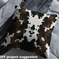 thumbnail image 2 of Castle Fairy Cow Print Fabric by the Yard 1 Yard,Animal Print Home Decor Fabric by the Yard,Black Brown Room Decor Fabric by the Yard,Microfiber Boys Bedroom Decor, 2 of 6