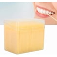 thumbnail image 1 of Double-Ended Toothpick Set - 1100 Pieces Teeth Cleaning Tool for Personal Oral Hygiene, Portable Care Essentials, 1 of 7