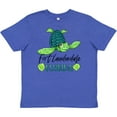 thumbnail image 3 of Inktastic Fort Lauderdale, Florida Happy Sea Turtle Youth T-Shirt, 3 of 5