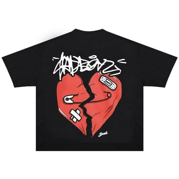 Sad Boyz Junior H Heart Broken Graphic T Shirt