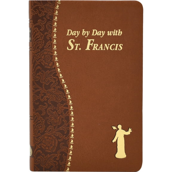 Catholic Daily Devotionals Day by Day with St. Francis, (Hardcover)
