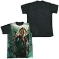 thumbnail image 2 of Harry Potter Hermione Final Battle Mens Sublimation Shirt with Black Back, 2 of 4