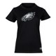 thumbnail image 1 of NFL Playera Aficionado Básica Philadelphia Eagles Negro para Mujer, Talla Grande, 1 of 5