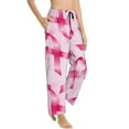 thumbnail image 2 of Fotbe Breast Cancer Ribbons Awareness Women's Pajama Pants,Sleepwear Pants,Pj Bottoms Drawstring And Pockets-Medium, 2 of 9