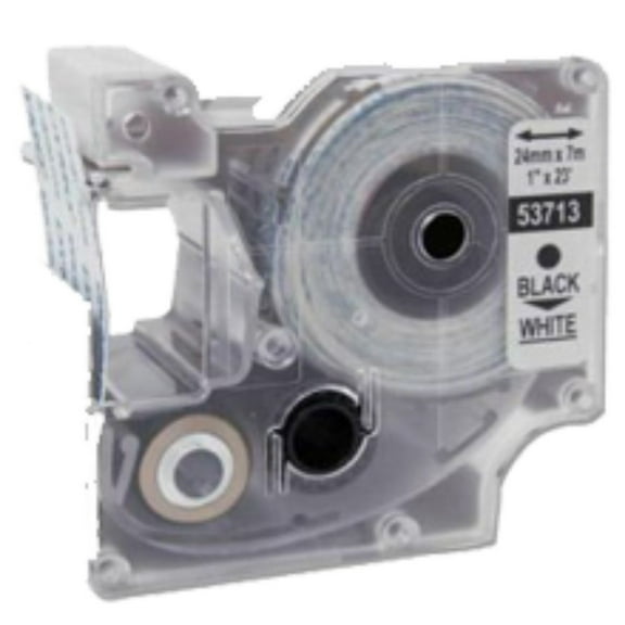 DYMO 53713 Label Tape Black on White