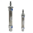 thumbnail image 2 of Pneumatic Stainless Air Cylinder Bore 20mm 10-300mm Stroke Double Action Mini Round Cylinders MA20x100S-CA-U-CM ,More Safe Operating, 2 of 8