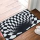 thumbnail image 1 of Alfombra De Piso Ilusión 3D Alfombra Antideslizante Ilusión Visual 3D Alfombra Mullida Para Cocina Piso Pasillo Decoración Del Hogar Muyoka Hogar, 1 of 1