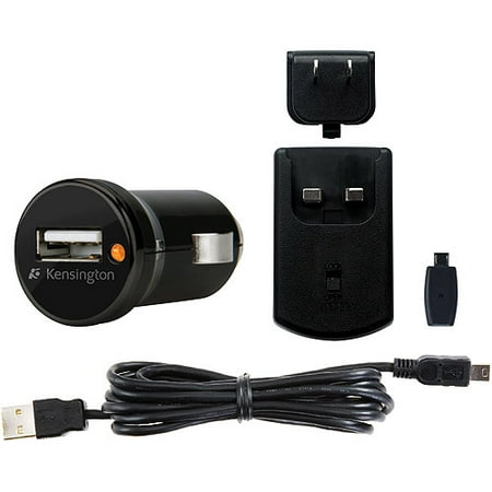 Kensington K39254US USB Car and Wall Charger