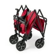 thumbnail image 4 of Seina Chariot Utilitaire Pliant en Acier Capacité 150lb, Rouge/gris, 4 of 6