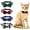 4PCS, variant on 4 Pack Cat Collars Breakaway with Bell Cat Collars with Cute Bowtie for Pet Kitten Cats and Small Dogs Pets Adjustable from 8-11In