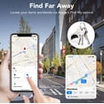 thumbnail image 4 of Air Tracker Tag, Bluetooth Tracker-1Pack, Bluetooth Item Finder Compatible with Apple Find My (iOS Only), IP68 Waterproof, Replaceable Battery, Locator for Keys/Wallets  Jade White, FCC Approved, 4 of 5