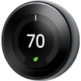 thumbnail image 6 of Restored Google Nest 3rd Gen Learning Smart Wi-Fi App Control Thermostat - Black (Refurbished), 6 of 8