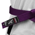 thumbnail image 5 of Hayabusa Adult 2.0 BJJ Belt IBJJF Compliant, Reinforced Double Stitching - Purple, A1, 5 of 5