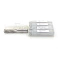 thumbnail image 1 of Accusize 5 Pcs 5/8'' by 5/8'' by 1-5/8'', 3-3/4'' Oal 4 Flute, M42-8% Cobalt End Mill, Finishing, Center Cutting, Co-58x5, 1 of 4