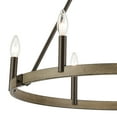 thumbnail image 3 of Elk Home 27-Inch Wide Transitions Chandelier, Oil Rubbed Bronze, 3 of 3